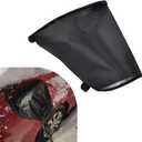 EV Charger Port Cover, Magnetic Adhesion EV Charger Plug Cover, Outdoor Waterproof Sun UV Rain Snow All Weather Protection, Suitable for Steel-Bodied Electric Vehicles (Black)