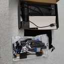 Compressed Air Duster, 130,000RPM Ultra-Powerful Cordless Electric Air Duster with 8000mAh Rechargeable Battery, 4-Gear Adjustable Air Blower for Keyboard, Computer, Car, Home Cleaning (Black)