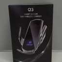 Wireless Car Charger Mount, 15W Automotive Electric Wireless Charger Holder, Car Air Vent Mount Bracket Fast Charging for Most Smartphone, Universal Car Accessories (Black)