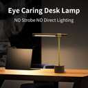 Adjustable Office Desk Lamp - LED Touch Control Foldable Swivel 3 Color Modes Light Metal