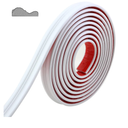 16.4 ft x 2.4 in Peel and Stick Wall Trim, Self Adhesive Molding Chair Rail Flexible Wall Molding Trim Strip for Mirror Frame Wall Protection Home DIY Decoration