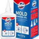 Jiffine Mold Stain Remover Gel Cleaner - Heavy Duty Cleaner for Washing Machine Seals, Grout, Caulk, Showers, and Bathroom Tile - 8 Fl Oz