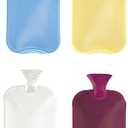 Fashy Hot Water Bottle Classic Assorted Colors - Made in Germany