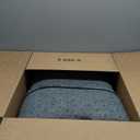 Area Rugs for Living Room, 6x9 Feet Soft Fluffy Shagg Plush Rug High Pile Large Non-Slip Floor Carpet for Bedroom Nursery Dorm Decor Aesthetic Black