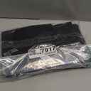 Bodaon 1-Pack Insulated Reusable Grocery Shopping Bags, X-Large Picnic Cooler Bag with Zipper Zippered Top Cold, Insulated Food/Pizza Delivery Bag (Black)