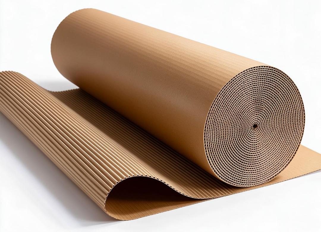 Corrugated Cardboard Roll, 25 x 400 Inches Corrugated Paper Single Face