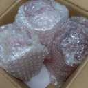 Jingmore 12 Pcs 13oz Reusable Plastic Wine Glasses, Detachable Wine Glasses with Stem, Unbreakable Champagne Flutes, Crystal Pink Goblet for Christmas Party Bar Restaurants Wedding Toasting (Crystal)