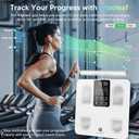 arboleaf Scale for Body Weight, Smart Scale with BMI, Body Fat, Muscle Mass, Upgrade 50+ Metrics Full Body Composition Analyzer, 8-Electrode High Precision Digital Bathroom Scale, Bluetooth Sync