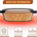 Cast Iron Dutch Oven for Bread Baking Pre Seasoned Cast Iron Loaf Pan with Lid and Sourdough Baking Supplies Nonstick Dutch Oven Pot for Homemade Bread