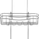 Bath Bliss Ultimate Adhesive Shower Caddy in Chrome
