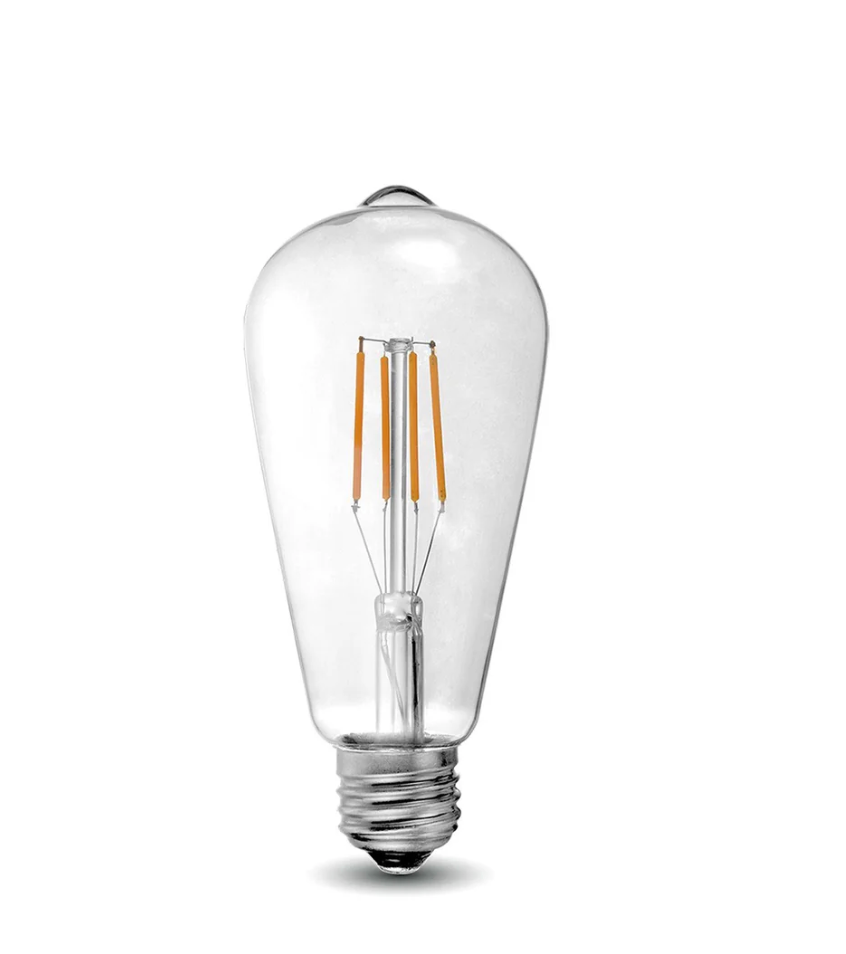 LED Filament Bulb, 4 Pack