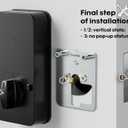 Built-in WiFi Keyless Entry Door Lock with Keypad, App Remote Control, No Bridge Required, Auto Lock, IP65