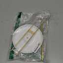 POVETIRE Baby Headband Holder Hair Bow Organizer for Girls,Metal Hair Ties Display Nylon Hairband Storage Head Wrap Stand Hair Accessories Organizer for Newborn Infant Toddler Kids (Golden)