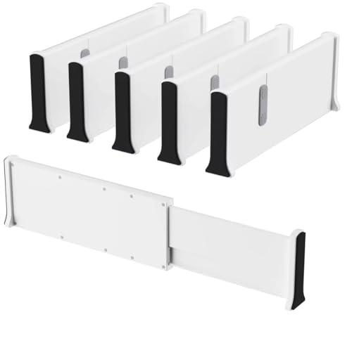 5-Pack Adjustable Drawer Dividers: The Ultimate Clutter-Free Solution