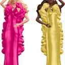 Hallmark Keepsake Mini Christmas Ornaments, Superstar Barbie and Superstar Christie, Set of 2, Gifts for Barbie Fans