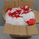 EEkiiqi 12ft Led Light up Giant Christmas Inflatable Outdoor Decor Blow Up Inflatable Yard Decoration for Yard/Party/Lawn/Garden/Doorway (Gingerbread Man)