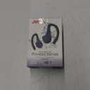 JVC Sport True Wireless Earbuds Headphones, Lightweight and Compact, Long Battery Life (up to 30 Hours), Sound with Neodymium Magnet Driver, Water Resistance (IPX5) - HAEC25TA (Blue) (Small)