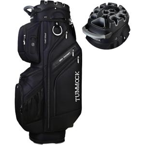 Golf Cart Bag, 14-Way Top Divider with Multiple Storage Pockets, Lightweight & Durable Golf Bag for Men, Cart-Friendly Design