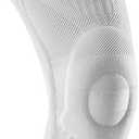 Bauerfeind Sports Knee Support - Knee Brace for Pain Relief and Stabilization - Patellar Knee Pad for Enhanced Support - Targeted Compression - Lightweight & Durable (X-Small, White