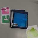 ATATOO for Motorola Razr 2025 Wallet Case, Built-in Card Holder (3 Cards) & Hinge Protection & HD Screen Protector, Military Grade Protection, Rugged Shockproof Phone Case for Moto Razr 2025, Blue