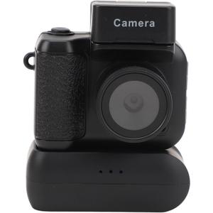 1080P HD Small DV Camera, 1.44 Inch Color Screen Mini Video Recorder with Flip Flashlight, Support OTG, Thumb Camera DVR Camcorder for Video Recording (Black)