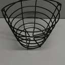 KOFULL Golf Ball Metal Range Basket Golfball Container with Handle - Holds Contain 50 Balls