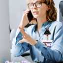 2 x Plifal Christmas Badge Reel Retractable - Cute Christmas Tree Black Cat Santa Hat cat Badge Reel Holder with Alligator Clip, Gifts for Nurse Office Worker Medical Assistant Student ID Accessories