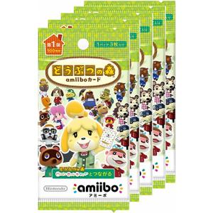 Animal Crossing Card Amiibo [Animal Crossing Series] 5 pack set