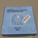 Secura 60-Minute Visual Countdown Timer, 7.5-Inch Oversize Classroom Visual Timer for Kids and Adults, Durable Mechanical Kitchen Timer Clock with Magnetic Backing (Blue)