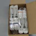 Extra Large Beach Towel Clips 8 Pack - 5.1 Inch Towel Clips for Beach Chairs Cruise Pool Essentials Must Haves, Heavy Duty Towel Holder for Clothes Boat, 2 Colors Khaki and Blue