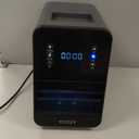 ecozy Nugget Ice Makers Countertop, 44Lbs Pebble Ice Maker, Intuitive EcoScreen & One-Touch Timer, Self-Cleaning Countertop Sonic Ice Machine with 3.5lb Pull-Out Basket, for Home/ Kitchen/ Office