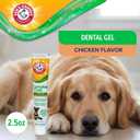 4 x Arm & Hammer Complete Care Dental Gel Dog Toothpaste, Gel-Style for Gentle Enamel Care, Fresh Breath, Tartar Control, Baking Soda Enhanced, Fluoride Free, Chicken Flavor, 2.5 Oz