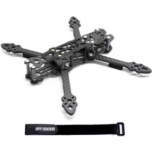 225mm FPV Racing Drone Frame Carbon Fiber 5 inch Quadcopter Freestyle Frame Kit with Lipo Battery Strap 225mm FPV Racing Drone Frame Carbon Fiber 5 inch Quadcopter Freestyle Frame Kit with Lipo Battery Strap
