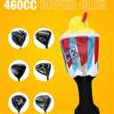 Big Teeth Golf Driver Headcover Funny Ice Slushie Cup, Golf Head Covers for Woods and Driver, Funny Frozen Driver Head Covers, Milk Shake Ice Cream Driver Covers for Golf Clubs