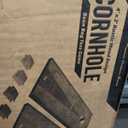 GoSports 4 x 2 ft Rustic Design Cornhole Game Set - Includes Two 4 x 2 ft Boards, 8 Bean Bags, and Carry Case