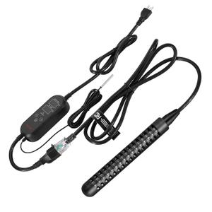 GRILLME 1300W Titanium Fully Submersible Portable Electric Immersion Water Heater with Intelligent Temperature Controller, Bucket Water Heater, Seawater Heater for Fish Tank, Seawater Aquaculture