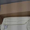 StorageWorks Storage Bins, Shelves Baskets for Organizing, 45L Extra Large Fabric Closet Organizers with Handles, Metal Frame, BeigeTexture, 2-Pack