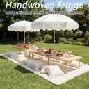 Boho Beach Umbrella Blanket Set, 6.5Ft UPF50+