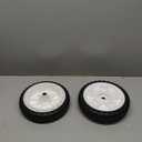 119-0311 Front Wheels for Toro 22" Recycler Mower, 137-4832 Drive Wheels Compatible with Toro 20330 20331 20339 20371 Self Propelled Mower FWD 22", 2 Pack, White