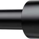 Curtain Rods for Windows 32-96 Inch, 1 Inch Adjustable Black Curtain Rod Set with Brackets, Easy Install