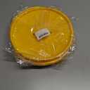 4 x Dog Frisbee  Soft Rubber Flying Disc Toy for Small Dogs, 9 Yellow  Safe, Lightweight & Fun