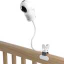 Koroao Clip Mount for VTech VM5463/ RM5764HD/ RM5764-2HD/ RM5864HD / RM5864-2HD / RM7764HD/ RM7764-2HD/ BM3800/ BM4700/ BM5600/ BM5700 Baby Monitor Camera Without Tools or Wall Damage