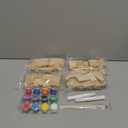 Klever Kits 4 DIY Wooden Race Cars-Build & Paint Your Own Wood Craft Kit, 4 Race Cars Toy, Easy to Assemble Arts Crafts Kit, Birthday Party Presents for Kids Boys and Girls