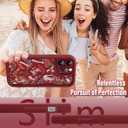 KANGHAR Case for iPhone 12 Pro Case, Cute Mushroom Art Design Soft TPU Shockproof Protective for Women Girls Slim Phone Cover-Wine Red