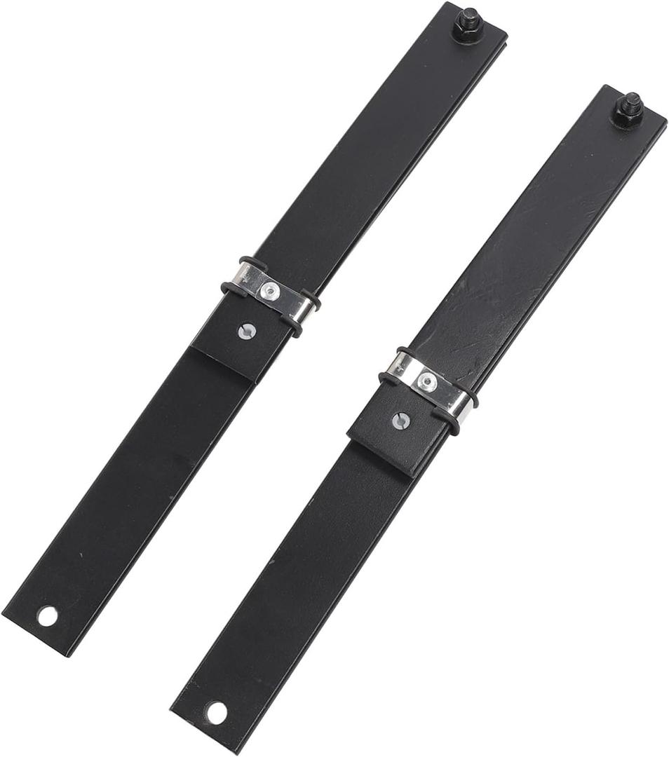 Qqmora 2PCS Cart Front Leaf Spring, Front Cart Leaf Spring Metal Shockproof Replacement Kit for Gas TXT 2003-UP