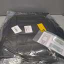 Seat Covers Fit for Dodge RAM 1500 2002-2025 2026: Compatible with RAM 1500 2500 3500 Crew Double Quad Cab Truck Pickup Car Seat Cover Faux Leather Seat Covers(Flat Bench, Front Pair, Black)