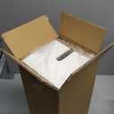 Bivvclaz Large Cable Management Box, Wooden Cord Organizer Box for Desk, Floor, Office to Hide Extension Cords Power Stripes Surge Protectors Chargers Wires, White