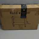 Upgraded Clothes Wringer, Hand Crank Laundry Wringer Washer Removes 95% Water, Suitable for Car Washing, Camping, RV Trips