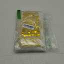 Voircoloria 3 Pack 3.3 x 8.2 ft Laser Gold Foil Fringe Backdrop Curtains, Tinsel Streamers Birthday Party Decorations, Fringe Backdrop for Graduation, Baby Shower, Gender Reveal, Disco Party