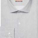 Van Heusen Men's Dress Shirt Slim Fit Stain Shield Stretch (14"-14.5" Neck 32"-33" Sleeve, Old Dark Mercury) XS